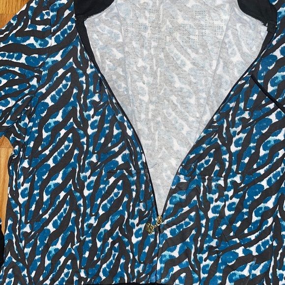 NEW DEREON Rhinestone Animal Leopard Zebra  STUD bling Hoodie 3X 22 24 PLUS SIZE - Picture 7 of 17